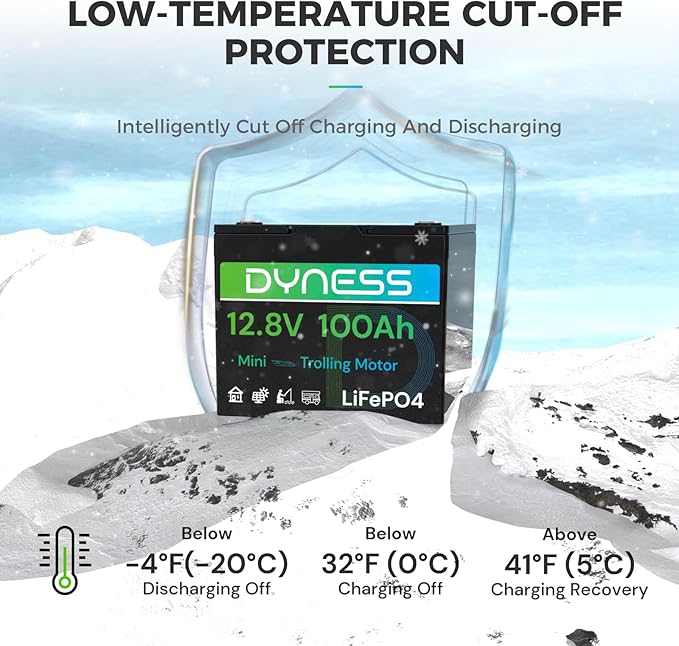 12V 100Ah LiFePO4 Battery Mini TM (3 Pack), BCI Group 24, 12V 100Ah Lithium Battery with Low-Temp Protection Built-in 100A BMS, 12.8V Deep Cycles Battery, Perfect for Trolling Motor, RVs, Boat, Marine