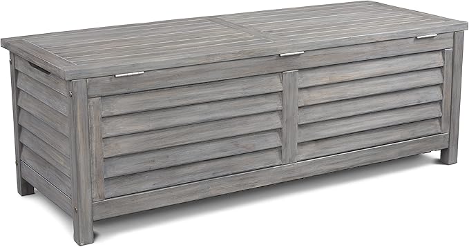 Homestyles 5664-25 Maho Deck Box, Grey