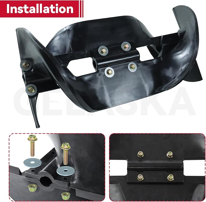 GELASKA 03807000 Impeller Half with Hardware Kit Replaces 03800100 Snowblower Paddles for Ariens SS322, SS322E, SS522, SS522E, SS722, SS722C, 938001, 938002, 938003, 938004, 938006 Snowblowers