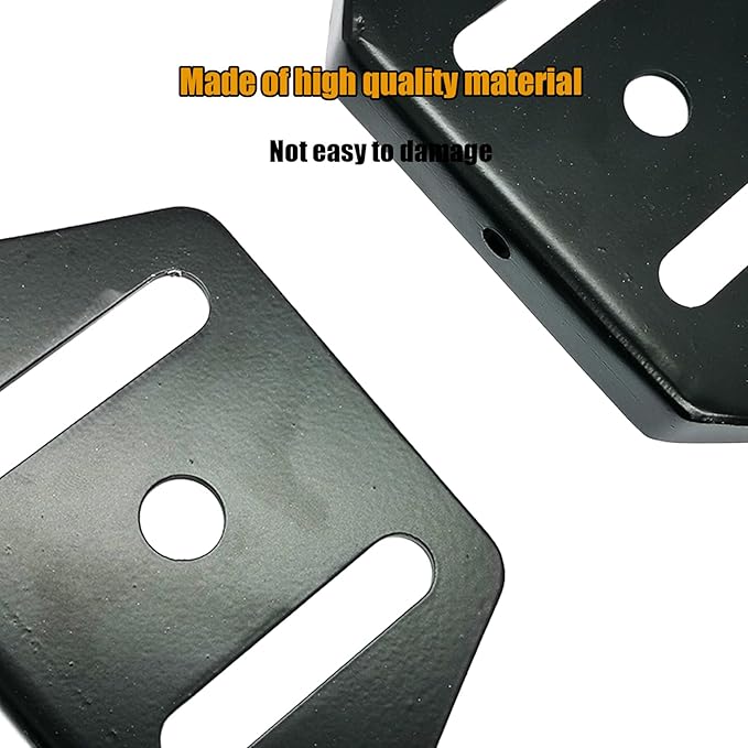 1740912BMYP Snow Thrower Slide Shoes Skids Height Adjustment for Murray Briggs and Stratton Snow Blower Replacement Parts-(2PCS)