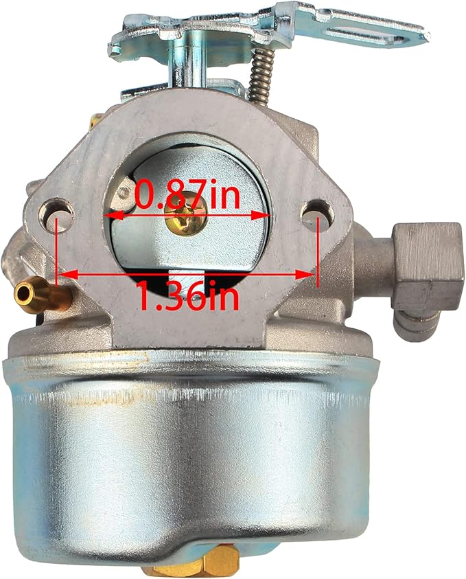 Carbhub 640084B Carburetor for TORO 521 Snow Blower HSSK40 HSSK50 HS50 LH195SAT ecumseh 5HP MTD 632107A 632107 640084 640084A for Tecumseh 632107 640084 640105 640299 632107A 640084A