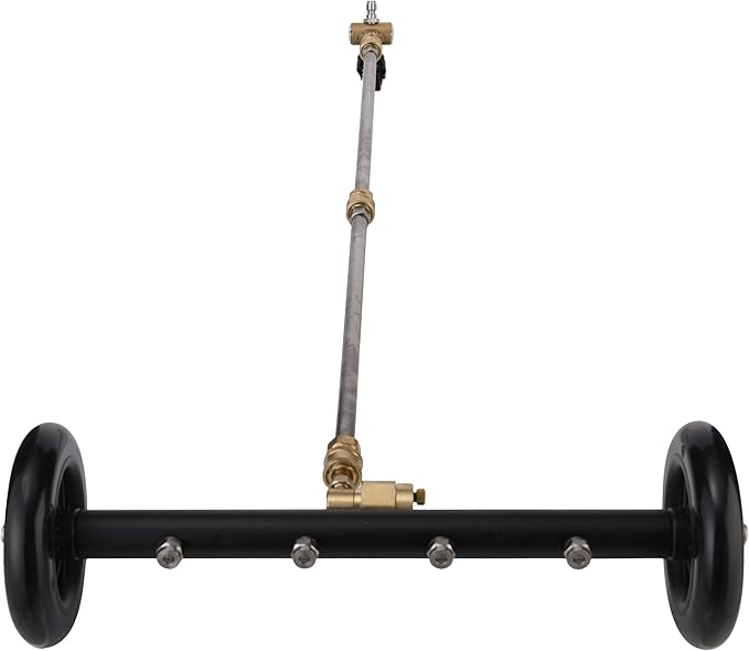 Tool Daily Dual-Function Undercarriage Cleaner with Swivel Wheel, Surface Cleaner for Pressure Washer, Underbody Car Wash Water Broom, 16 Inch, 4000 PSI