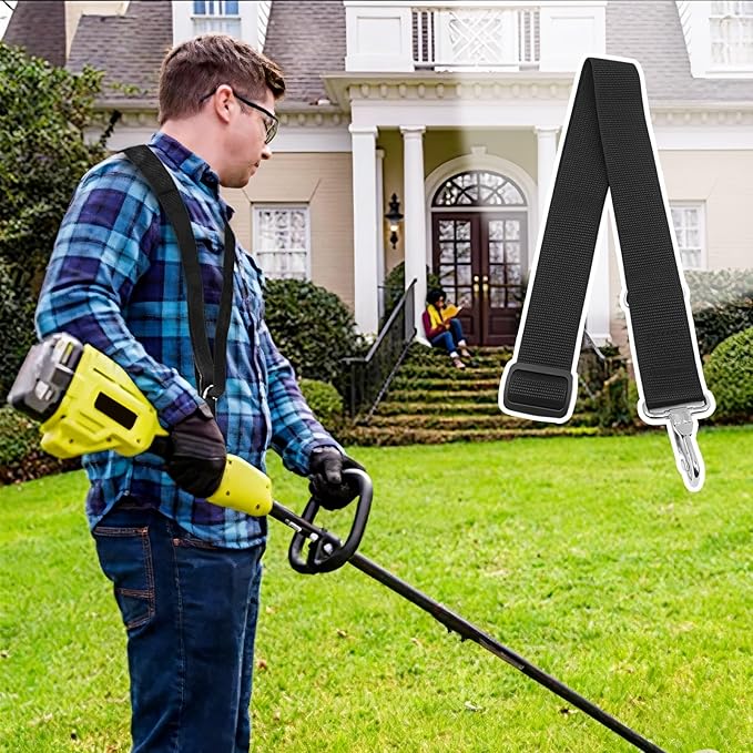 Eudaimonia Weed Eater Shoulder Strap, Trimmer Shoulder Strap 308487001 for Ryobi, Homelite String Trimmers ﻿