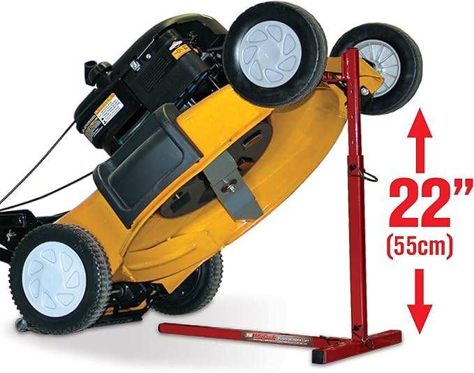 MoJack 45014 Lawn Mower Push Lift, 40 Pound Lifting Capacity, Fits Most Residential Push Mowers, Ideal for Mower Maintenance & Repair