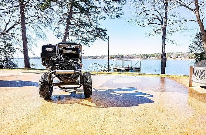 Simpson PS4240 PowerShot Gas Pressure Washer Powered by Honda GX390, 4200 PSI at 4.0 GPM, (49 State) 60456