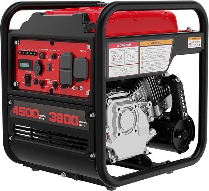 PowerSmart 4500-Watt Portable Generator with Inverter Technology, CO Protect, Home Use