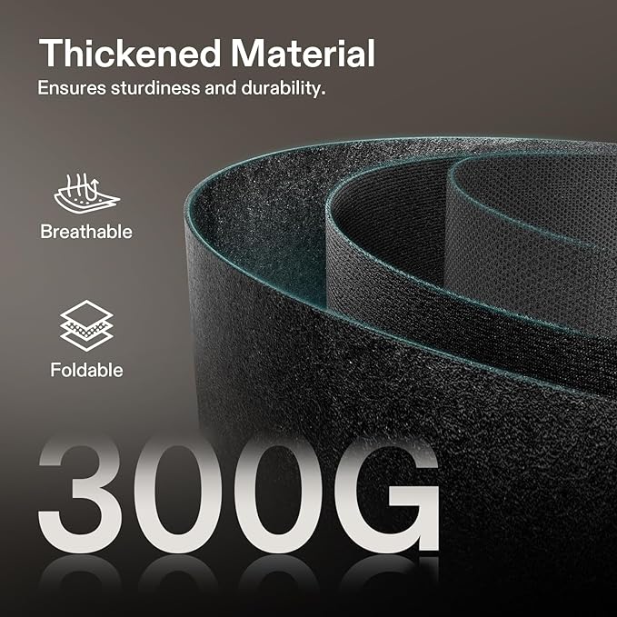 VIVOSUN 10-Pack 30 Gallon Grow Bags, Reinforced Planter Fabric Pots for Gardening Black