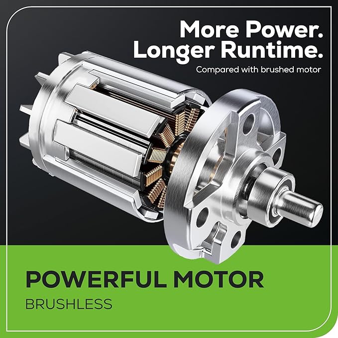 Greenworks 80V 21” Brushless (Self-Propelled) Cordless Electric Lawn Mower + (580 CFM) Axial Leaf Blower (75+ Compatible Tools), 4.0Ah Battery and 60 Minute Rapid Charger, Green and Black