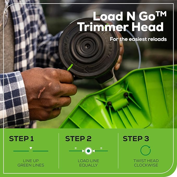 Greenworks 60V 16" Brushless Cordless String Trimmer, Attachment Capable, 4.0 Ah Battery & Charger