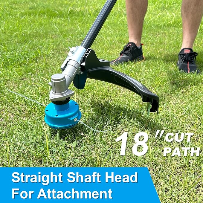 String Trimmer (Line Trimmer) Attachment 18-inch, Straight Shaft Head