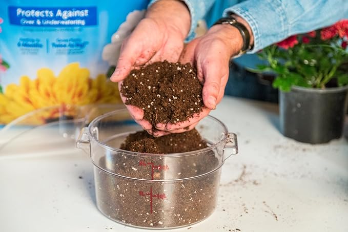 Miracle-Gro Moisture Control Potting Mix for Outdoor and Indoor Plants, 16 qt. 2-Pack