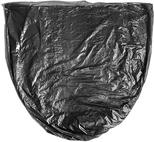 Aluf Plastics 40-45 Gallon Trash Bags Source Reduction Series Value High Density 16 Micron (equiv) Intended for Home, Office, Bathroom, Paper, Styrofoam (Pack of 250)