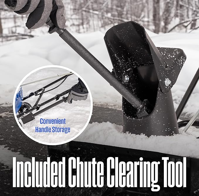 Westinghouse WSnow22 48V Cordless Snow Blower 22 Inch Kit, Steel Auger, LED Lights, 1600W Brushless Motor, 25ft Throwing Distance, Plows 840lbs/min, Compatible with Snow Joe Batteries