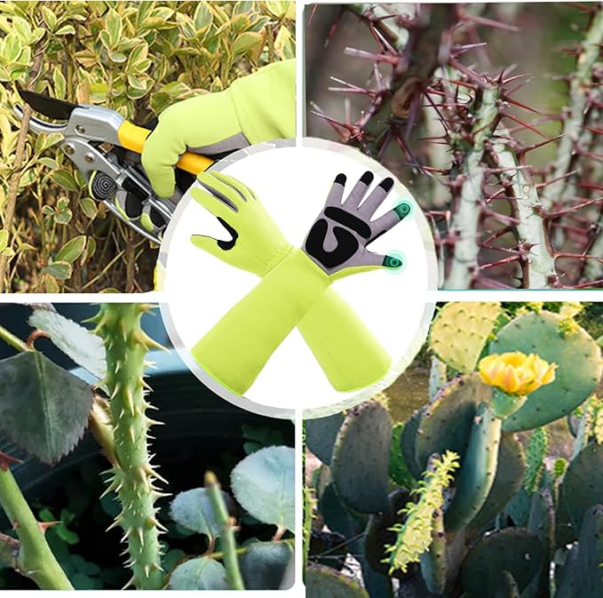 3-in-1 Gloves for Gardening, Farming & Cleaning, Stab-Proof, Anti-Slip, Wear-Resistant, Comfort, Breathable, Durable