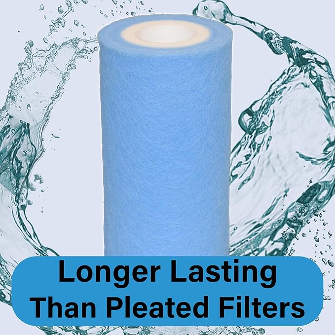 A or C Meltblown Pool Filter Replacement Type III Pool Filter Compatible with Intex 29000E/59900E Easy Set, Summer Escapes, Inflatable Swimming Pool, A/C Pack of 6