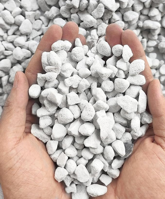 Voulosimi Horticultural Organic Perlite Soil Amendment for Plants and Enhanced Drainage Enhanced,Indoor & Outdoo (30QT, 3/8 inch)