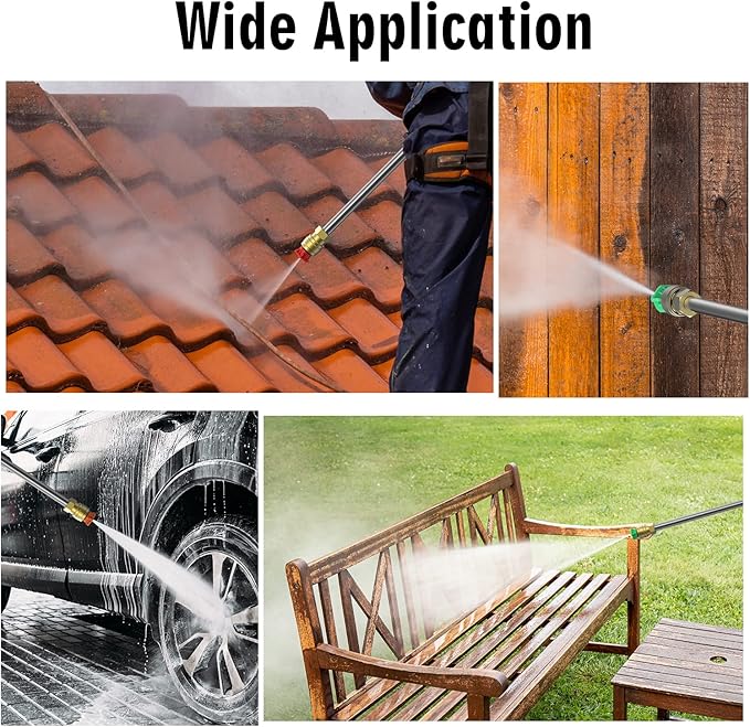 Pressure Washer, Power Washer, 20FT Hose with Storage Coil,35FT Power Cord 4 Different Tips Foam Cannon Power Washer, Foam Cannon, for Cars, Patios, and Floor Cleaning