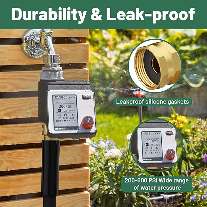 Short Garden Hose 1 ft x 5/8 in Small Water Hose Extend Connector, Lightweight Rubber Hybrid Leader Hose, Leak-Free Connections,Female to Female Fittings, Black