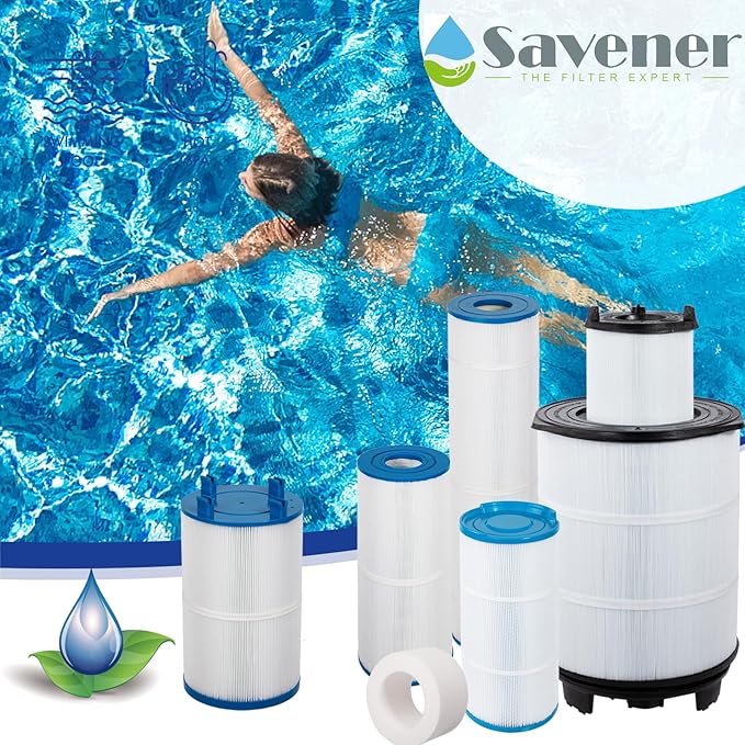 S7M120 System 3 Inner Pool Filter Compatible with 25021-0200S & 25022-0201S, Replacement for Sta-Rite System 3, SR300 Pool Filter Cartridge, 100 Sq.Ft. Filtration Area