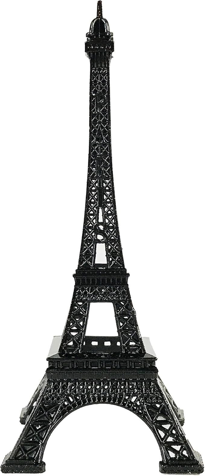 allgala 7" Eiffel Tower Statue Decor Alloy Metal, Black