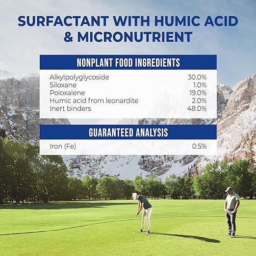 Underhill UHTRPLPEL Tournament-Ready Plus Wetting Agent Pellets Soil Surfactant for Turf Grass, Golf Greens, with Actosol Micro-Nutrients, 1 Tablet