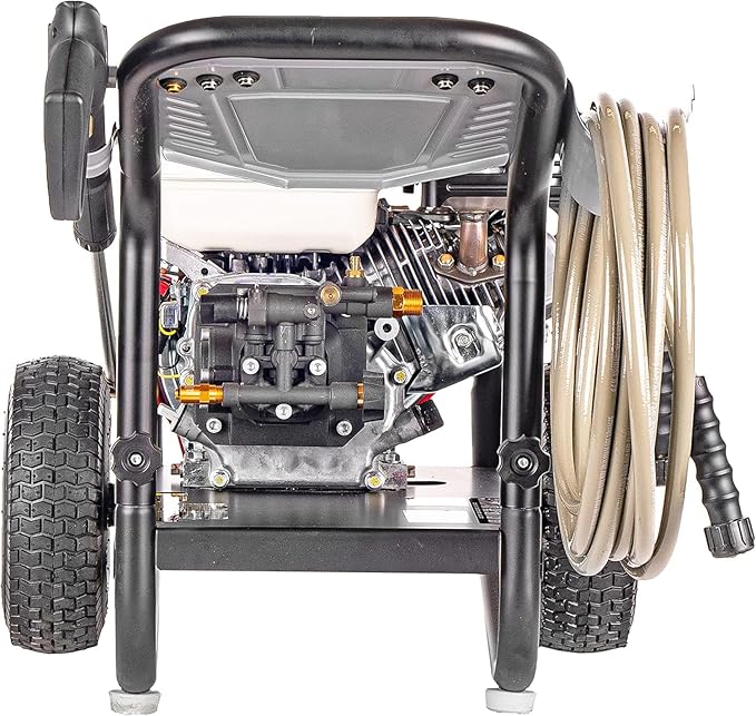 Simpson 61014 3500 PSI at 2.5 GPM Honda GX200 with AAA AX300 Axial Cam Pump Cold Water Professional Gas Pressure Washer PS61002-S
