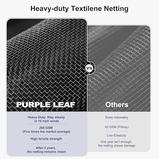 PURPLE LEAF Hardtop Gazebo 12' X 14' Metal Roof with Netting and Curtains Hard Top Backyard Patio Gazebos Permanent Canopy Deck Garden Hot Tub Outdoor Pavilion