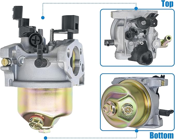 951-15236 Carburetor Replacement for Craftsman Troy Bilt Storm 2410 2420 SB410 24" Snow Blower, 751-15236 Carb Replace 31AS6BN2711 208CC Engine 31AS6BEE793 SnowBlower