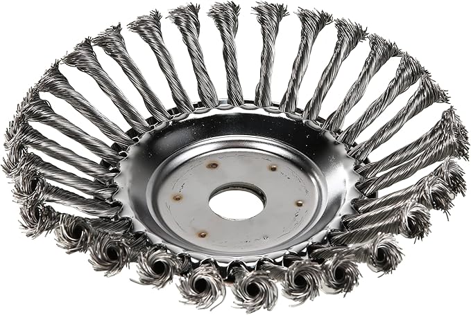 8 inch Steel Wire Trimmer Head Unbreakable Wired Trimmer Blade 2 packs of Adapters - Yard Patio Wire Weed Eater Head with Adapters for Optimal Lawn Mover String Trimmer Head Replacement Contains