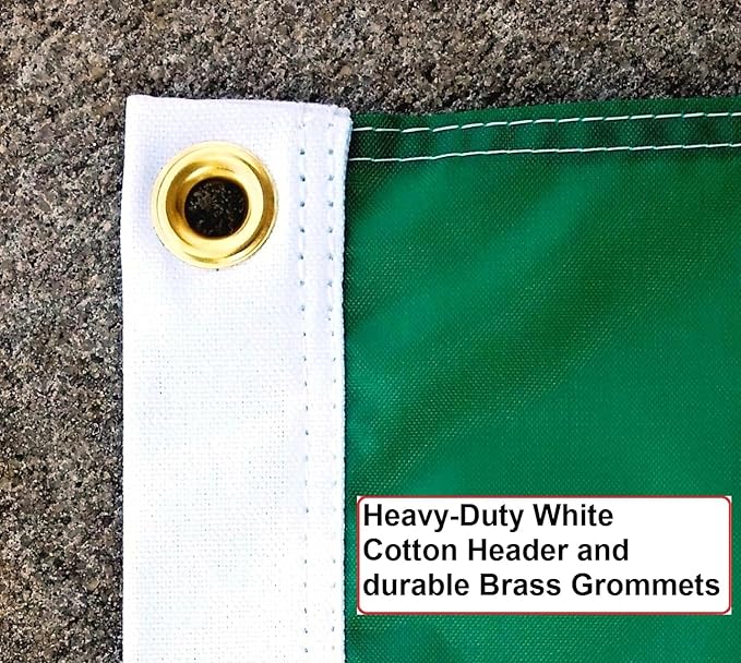 US Flag Factory - 5x8 FT Ireland Irish Flag (Sewn Stripes) Outdoor SolarMax Nylon - Made in America - Premium Quality (5x8 FT)