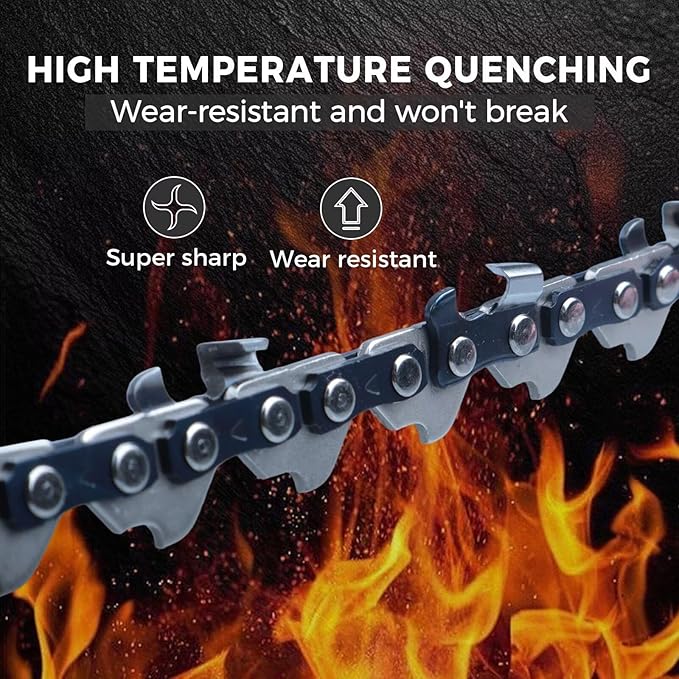 4 Inch Mini Saw Chain 1/4" Mini-pitch .043 Gauge 28 Drive Link for Stihl GTA 26 Pruner Chainsaw Replace 36700000028,71 PM3 28,3670 005 0028 (3 Packs) (40T-6)