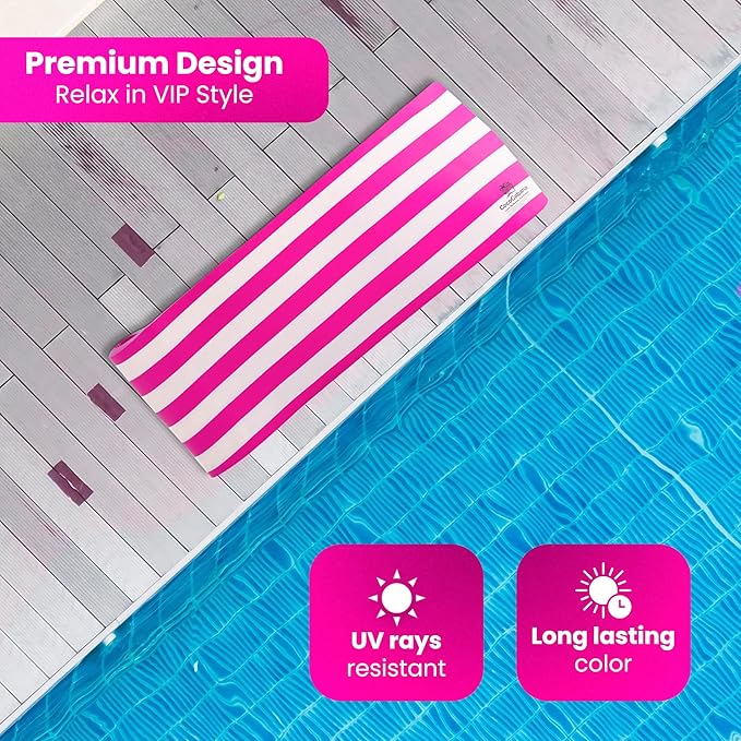 Cococabana 74 inch Foam Float for Pools & Lakes Vinyl Foam Pool Floats