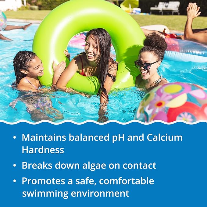 In The Swim Chlorine and Shock Bundle for Sanitizing Swimming Pools – Includes 50 Pound Bucket of 4-Inch Chlorine Sticks and 24 x 1 Pound Bags of 68% Cal-Hypo Pool Shock