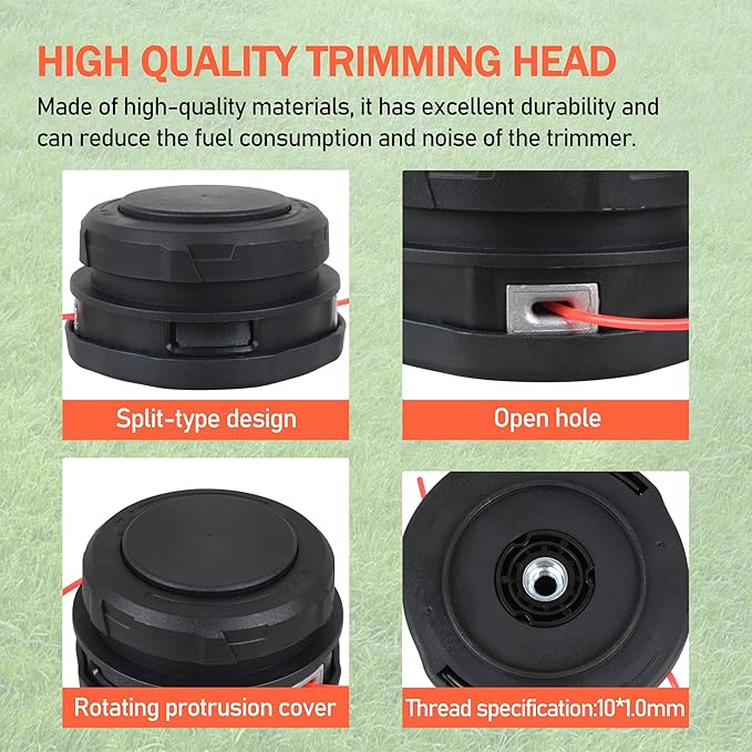 AH1531 Trimmer Head Replacement Ego String Trimmer 15-Inch(Anti-Clockwise) Models ST1534 ST1530 STA1500 MST1501 MHC1502 (AH1531 Trimmer Head（1 Pack）)