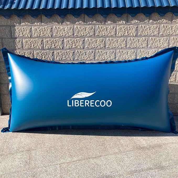 LIBERECOO 4'x8' Pool Pillows for Above Ground Pools, winterize Pool Closing kit Winter Pool Pillow.Super Durable & Strong Cold Resistant Easy Centering,Rope Included