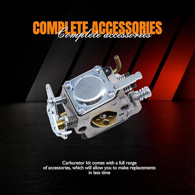 Carburetor Set 545081885 530069703 Compatible With Poulan Chainsaw 1900 1950 2050 2055 2150 2175 2350 2375 2450 2550 262 Wild Thing 2375LE Walbro W-20 WT-624 WT 89 891 WT-324 Zama C1U-W8 C1U-W14