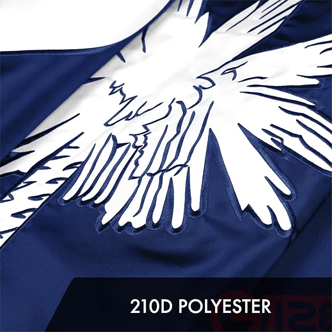 G128 South Carolina State Flag | 2x3 Ft | ToughWeave Series Embroidered 300D Polyester | Embroidered Design, Indoor/Outdoor, Brass Grommets