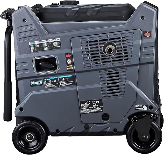 Pulsar 9500W Tri Fuel Gasoline Propane Natural Gas Portable Inverter Generator w/Remote Start & CO Sentry for Home Use GS95TiSCO