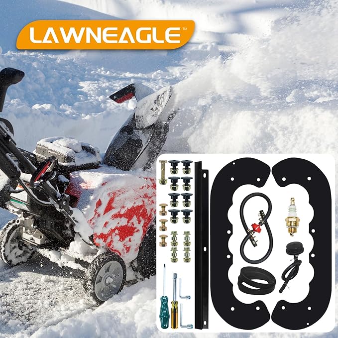 99-9313 Snow Blower Paddles with 55-8760 Scraper Blade 55-9300 Drive Belt Replaces Toro 99-9313 Kit, Toro 55-8760 for Toro CCR 2000, CCR 2400, CCR 2400R, CCR 2500, CCR 3000 GTS Snowthrowers