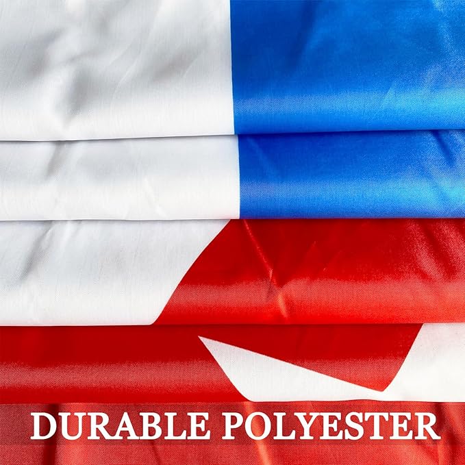 Cuban Cuba Flag 3x5 Outdoor Double Sided- 3Ply 240D 4 Rows Stitched- Large 3x5 Cuban Flag For Wall- UV Fade Resistant With Canvas Header & 2 Brass Grommets