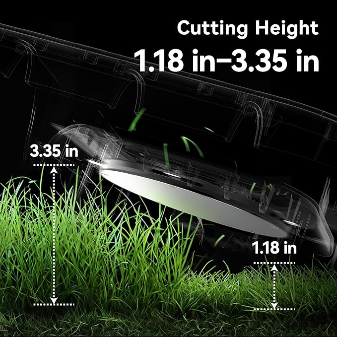 Neomow X SE 3D LiDAR Slam Mapping Robot Lawn Mower Perimeter Wireless for 1 Acre AI Vision Obstacle Avoidance with 4G, No RTK Antenna Required, App Control, GPS, IPX5, Anti-Theft, Queit