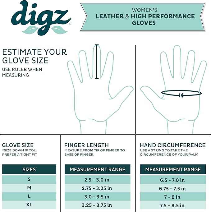Digz Gardening Gloves, Garden Gloves for Women