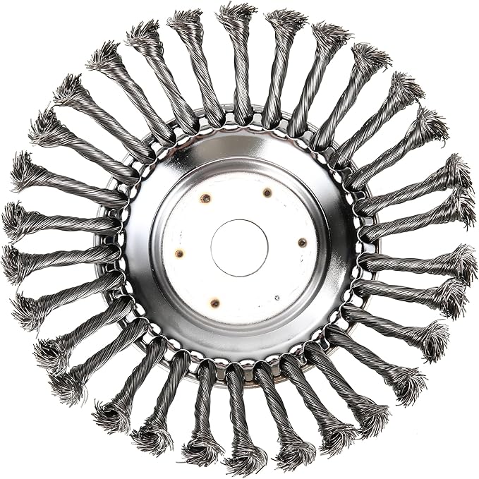 8 inch Steel Wire Trimmer Head Unbreakable Wired Trimmer Blade 2 packs of Adapters - Yard Patio Wire Weed Eater Head with Adapters for Optimal Lawn Mover String Trimmer Head Replacement Contains