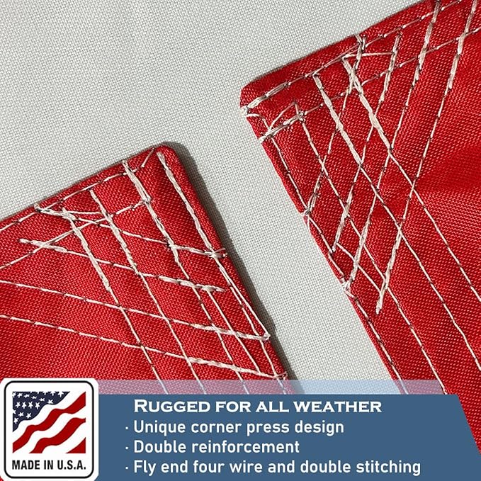 California Republic State State Flags 5x8Outdoor Heavy Duty Double Sided Nylon Vivid Color Anti-Fading with 3 Brass Grommets for Home/Company/Indoor Outdoor Decoration