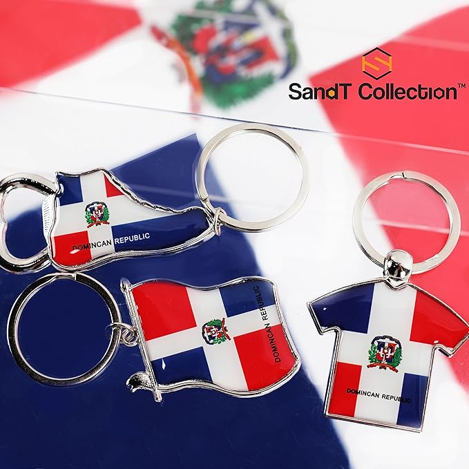 Dominican Republic Beer Bottle Opener Keychain - Sneaker