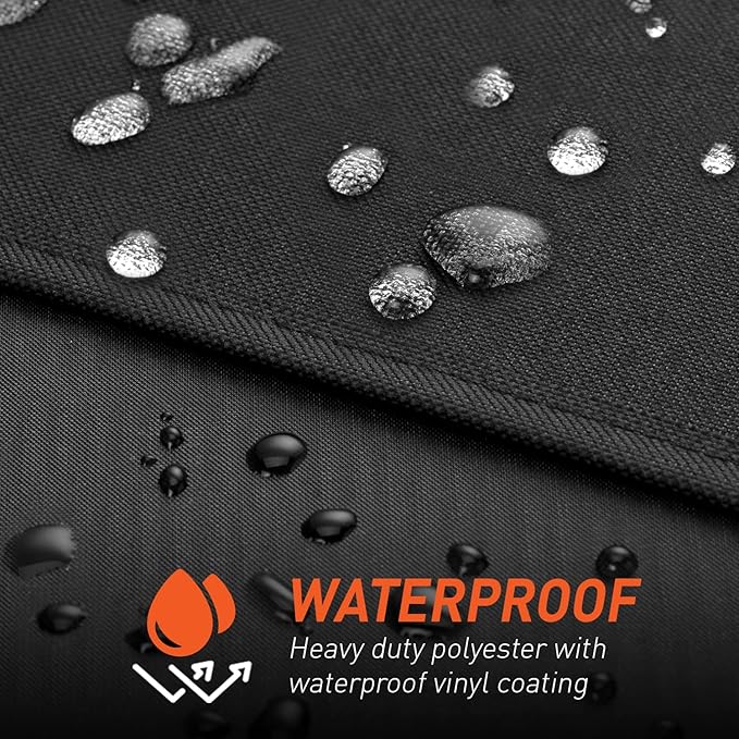 Arcedo Pellet Grill Cover Compatible with Traeger Pro 22 Series - Waterproof Wood BBQ Smoker Protector for Century 22, Eastwood 22, Pro 575, Lil' Tex Elite 22, Heavy Duty Polyester Grilling Covers
