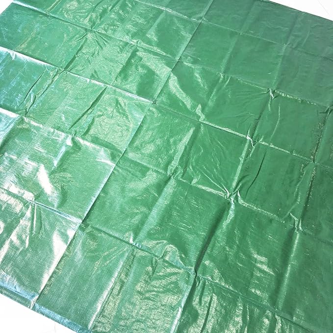 2-Pack 7x7ft Yard Garden Leaf Tarp 4 Handles Waterproof Tarps for Sandbox Cover,Lawn Debris,Yard Waste Tarp,Landscape Pruning,Leaf Hauler,Outdoor Camping Tarps,Tent Footprint,Patio Table,FirePit Cover