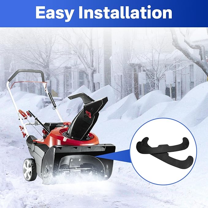 532442759 Snow Blower Auger Blade Set (2 Pack) -Rubber Snow Blower Paddle Set Compatible with Husqvarna ST111 ST121E ST131 ST151