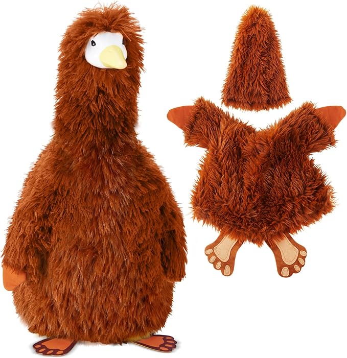 Vinsot Halloween Outdoor Porch Geese Outfit, 23" Patio Yard Porch Desk Goose Coat, Lawn Goose Accessories