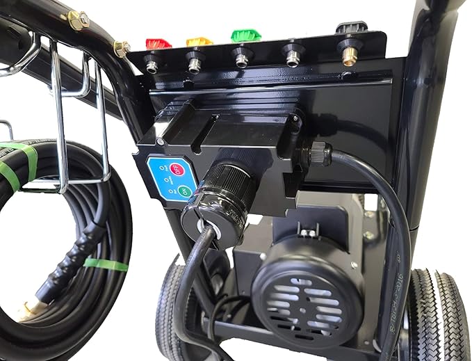 Canpump Electrojet CR5000: 2500 psi, 2.9 US gpm, 5 hp Electric Pressure Washer 240 V, Total Stop System